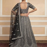 Royal Bridal Embroidered Moti Work Lehenga