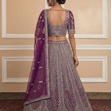 Royal Bridal Embroidered Moti Work Lehenga