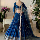 Boutique Georgette Embroidered Lehenga