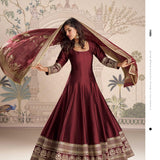 Roshni Premium Silk Anarkali Gown