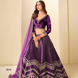 Mehvish Royal Velvet Lehenga Choli
