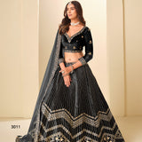 Mehvish Royal Velvet Lehenga Choli