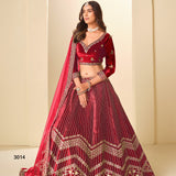Mehvish Royal Velvet Lehenga Choli