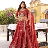 Samairaa Bridesmaid Crush Silk Lehenga