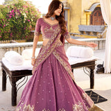 Samairaa Bridesmaid Crush Silk Lehenga