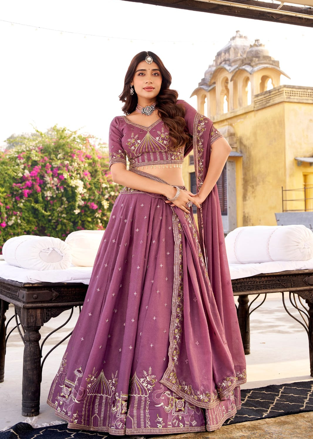 Samairaa Bridesmaid Crush Silk Lehenga
