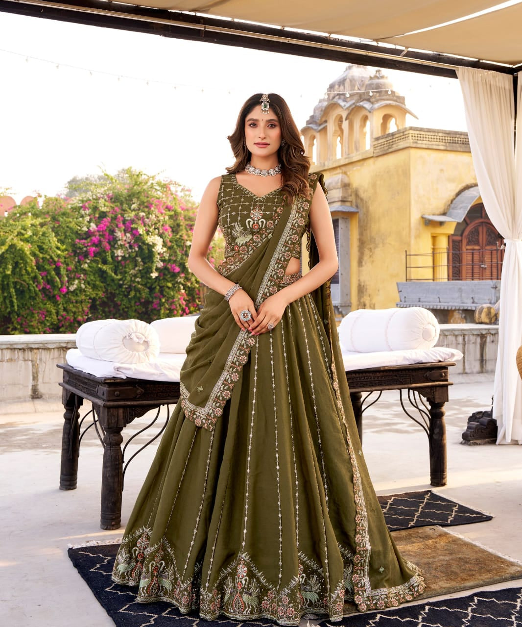 Samairaa Bridesmaid Crush Silk Lehenga