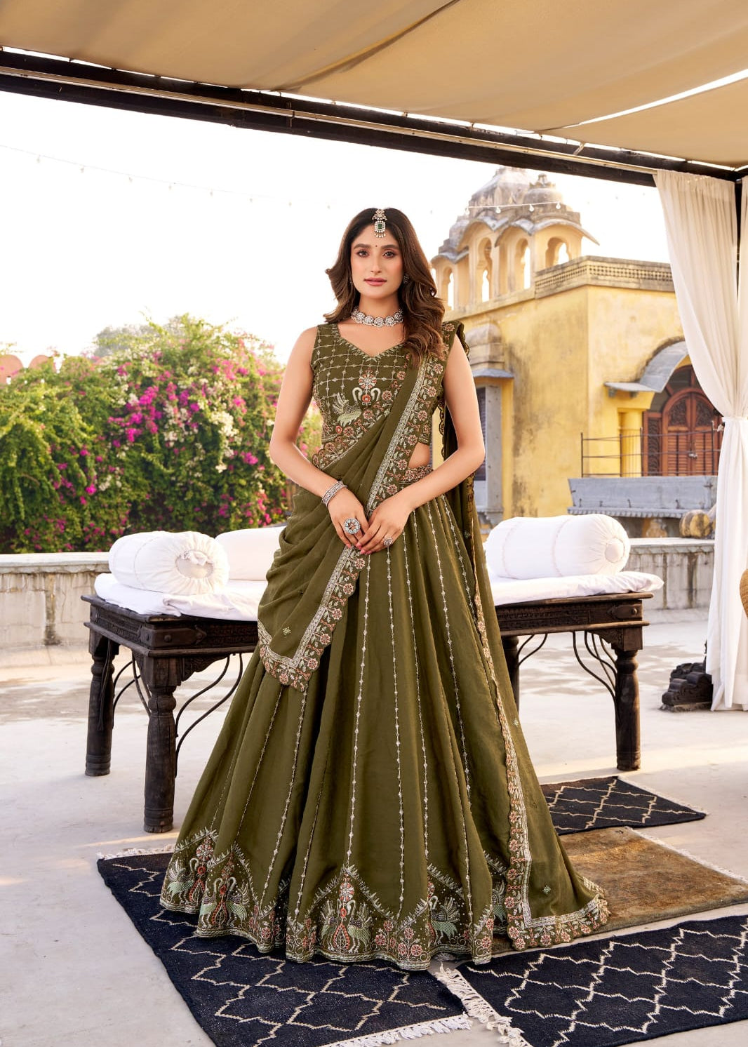 Samairaa Bridesmaid Crush Silk Lehenga