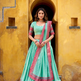 Sumathi Traditional Chanderi Lehenga