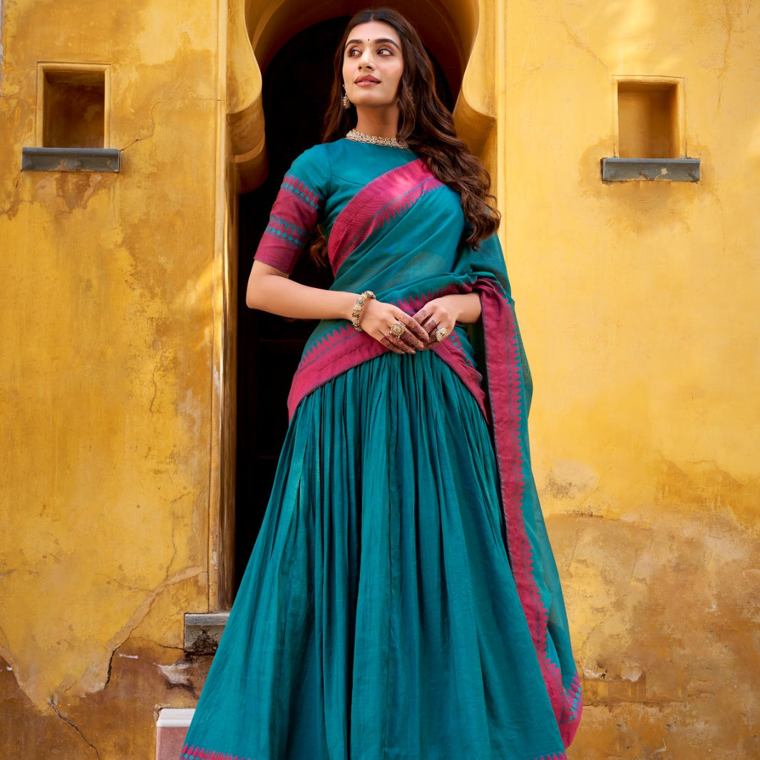 Sumathi Traditional Chanderi Lehenga