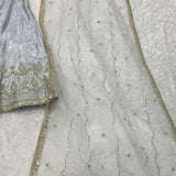 Celebrity Satin Silk Wedding Lehenga