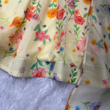 Sunshine Floral print Anarkali Suit