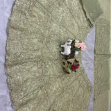 Premium Embroidered Net Lehenga