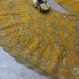 Premium Embroidered Net Lehenga