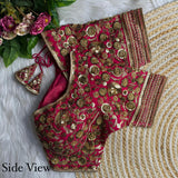 Sabyasachi Beadswork Saree Blouse
