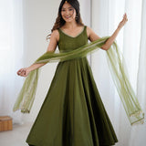 Stylish Exclusive Roman Silk Gown