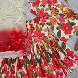 Stylish Digital Printed Top Sharara