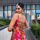 Stylish Digital Printed Top Sharara