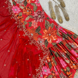 Stylish Digital Printed Top Sharara