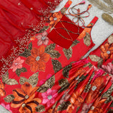 Stylish Digital Printed Top Sharara