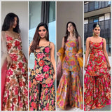 Stylish Digital Printed Top Sharara