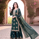 Designer Classy Gmy Silk Suit