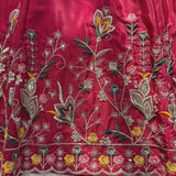 Designer Pink Festive Anarkali Plazzo