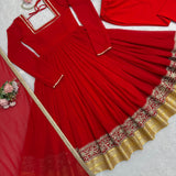 Charming Georgette Anarkali Gown