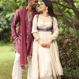 Premium Chinon Silk Anarkali Suit