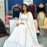 PLUS SIZE 2482 MEHRU PURPLE SUIT