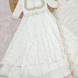 PLUS SIZE 2482 MEHRU PURPLE SUIT