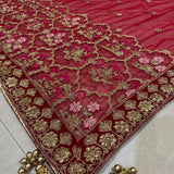 plus size sindoor wedding lehenga