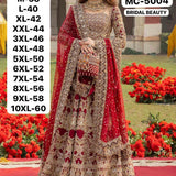 plus size wedding vow lehenga