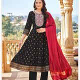 plus size anika salwar suit