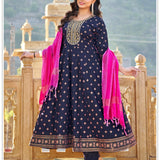 plus size anika salwar suit