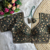 Beautiful Embroidered Saree Blouse