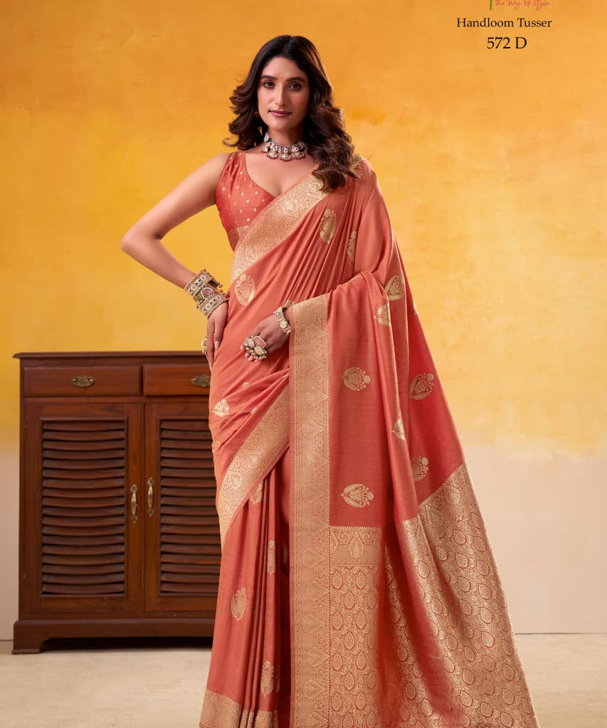 Rajpath Designer Dhatu Silk Saree