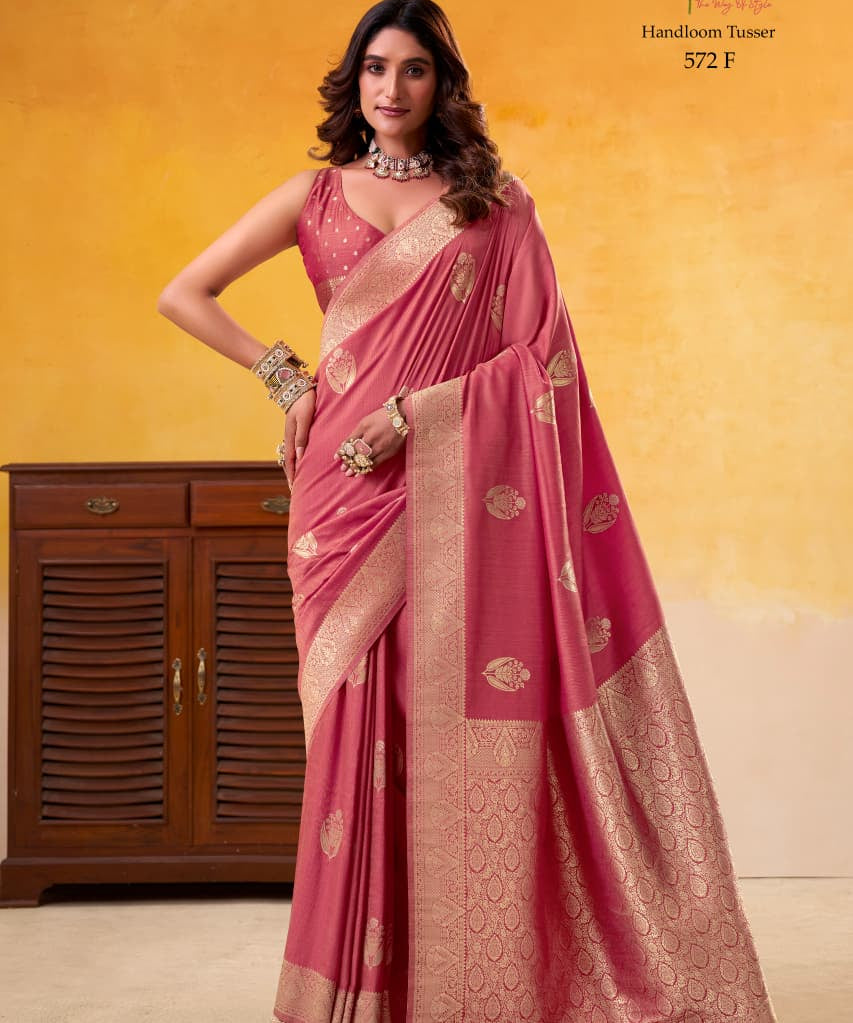 Rajpath Designer Dhatu Silk Saree