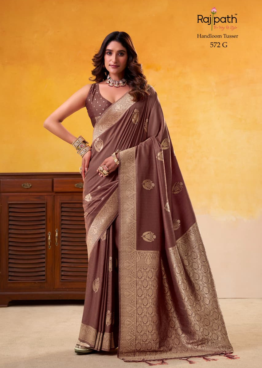 Rajpath Designer Dhatu Silk Saree
