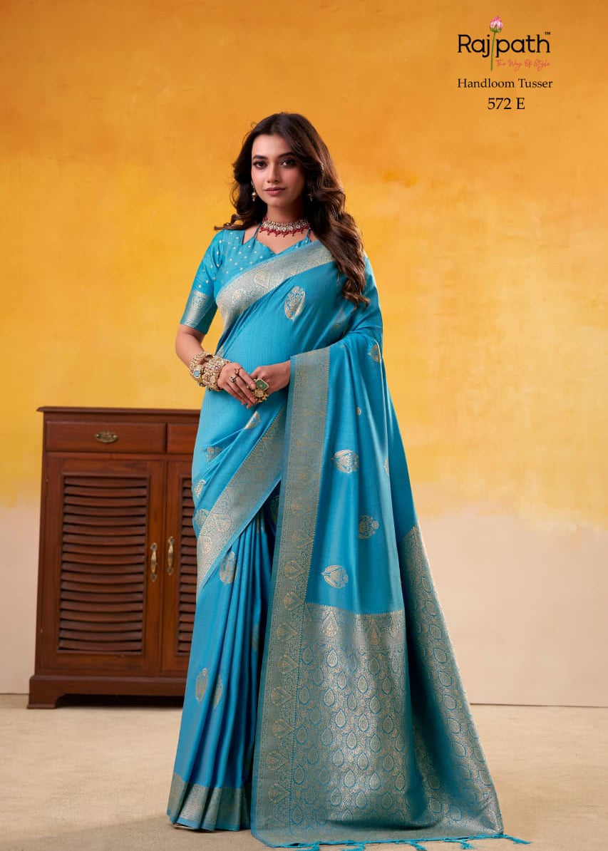 Rajpath Designer Dhatu Silk Saree