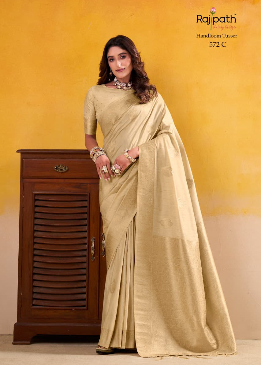 Rajpath Designer Dhatu Silk Saree