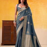 Rajpath Designer Dhatu Silk Saree