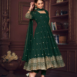 Stunning Embroidered Anarkali Suit