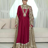 Attractive Georgette Anarkali Gown