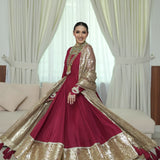 Attractive Georgette Anarkali Gown