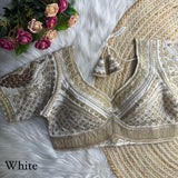 Sabyasachi Silk Embroidered Blouse