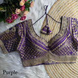 Sabyasachi Silk Embroidered Blouse