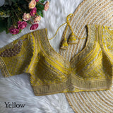 Sabyasachi Silk Embroidered Blouse