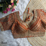 Sabyasachi Silk Embroidered Blouse