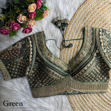 Sabyasachi Silk Embroidered Blouse